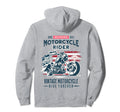 Mens Usa Rider Artwork Motorcycle Hoodie - Minimalist Print Men Women - T-Shirt, Sweatshirt, Hoodie