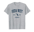 Viera West Florida Fl Athletic Navy T-Shirt - Minimalist Print Men Women - T-Shirt, Sweatshirt, Hoodie