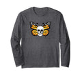 Monarch Butterfly Skull T-Shirt - Casual Everyday Wear for Adults - T-Shirt, Sweatshirt, Hoodie