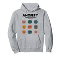 Anxiety Coping Statements Mental Hoodie - Minimalist Print for Adults - T-Shirt, Sweatshirt, Hoodie