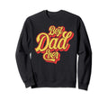 Best Dad Ever Funny 70S Hipster Sweatshirt - Graphic Print Unisex - T-Shirt, Sweatshirt, Hoodie