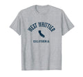 West Whittier California Ca 70S T-Shirt - Streetwear Style Men Women - T-Shirt, Sweatshirt, Hoodie