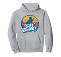 Cat Daddy 80S Sun Typography Hoodie - Aesthetic Graphic Men Women - T-Shirt, Sweatshirt, Hoodie