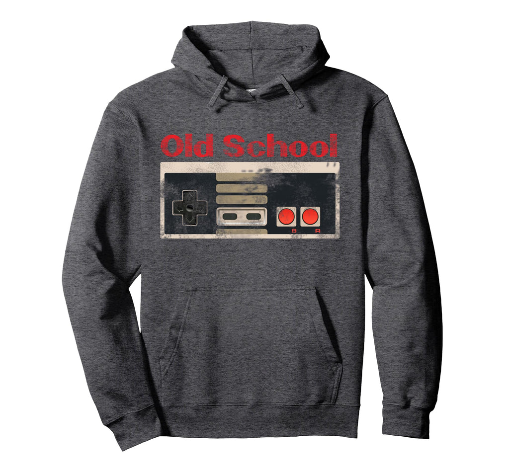 80S Old School Video Game Controller Hoodie - Fun Novelty Design Unisex - T-Shirt, Sweatshirt, Hoodie