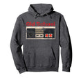 80S Old School Video Game Controller Hoodie - Fun Novelty Design Unisex - T-Shirt, Sweatshirt, Hoodie