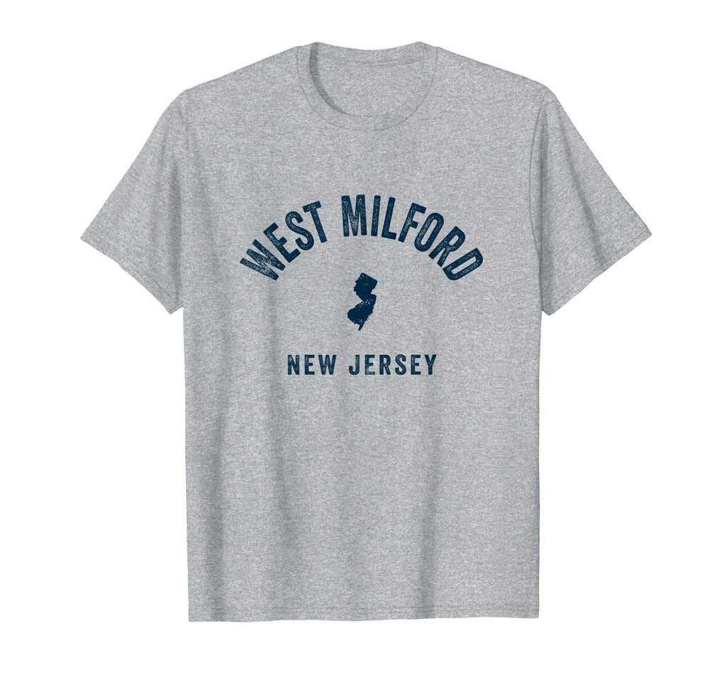 West Milford New Jersey Nj 70S Sports T-Shirt - Custom Art Print Men Women - T-Shirt, Sweatshirt, Hoodie