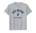 West Milford New Jersey Nj 70S Sports T-Shirt - Custom Art Print Men Women - T-Shirt, Sweatshirt, Hoodie