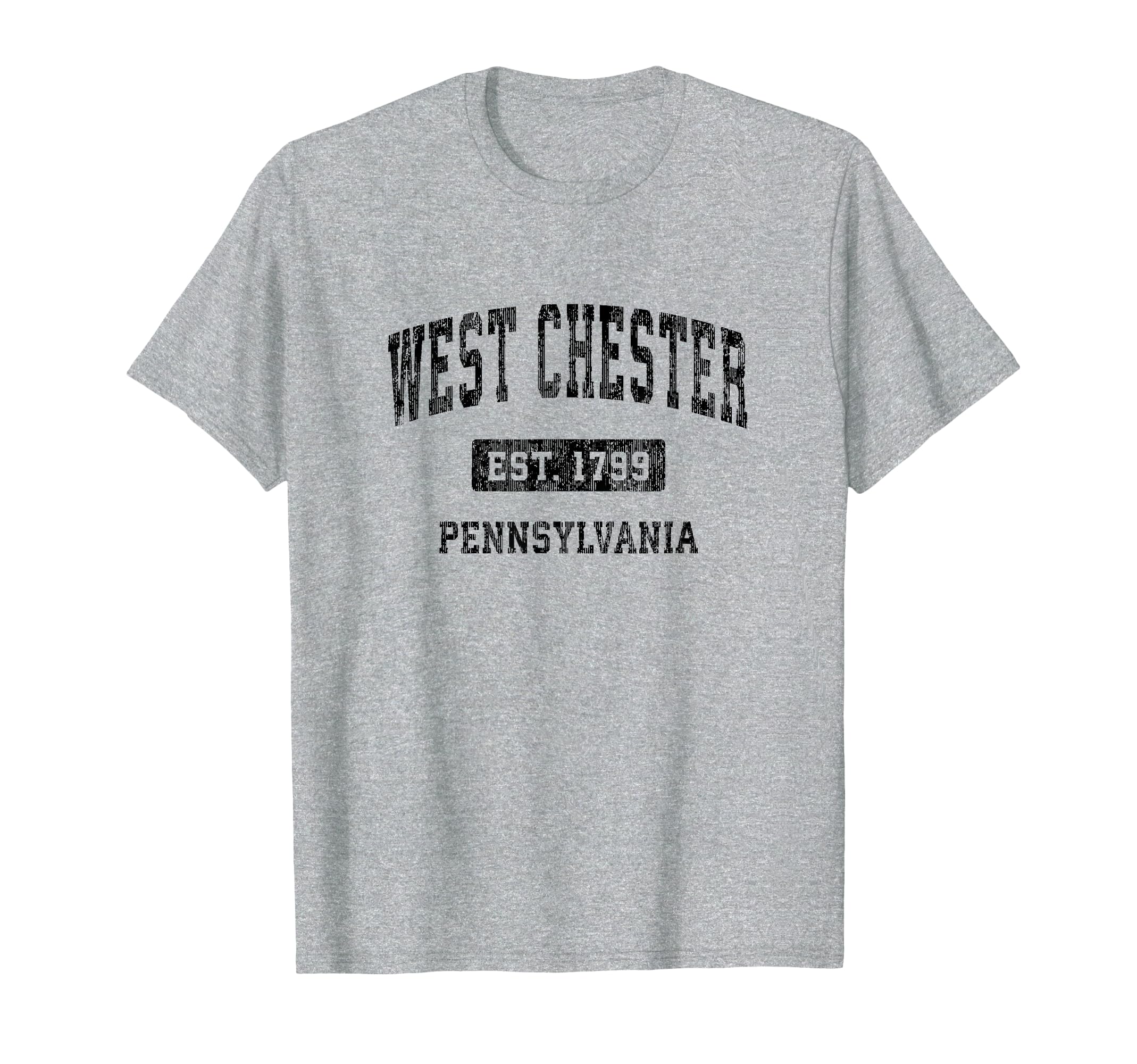 West Chester Pennsylvania Pa Sports T-Shirt - Unique Graphic for Adults - T-Shirt, Sweatshirt, Hoodie