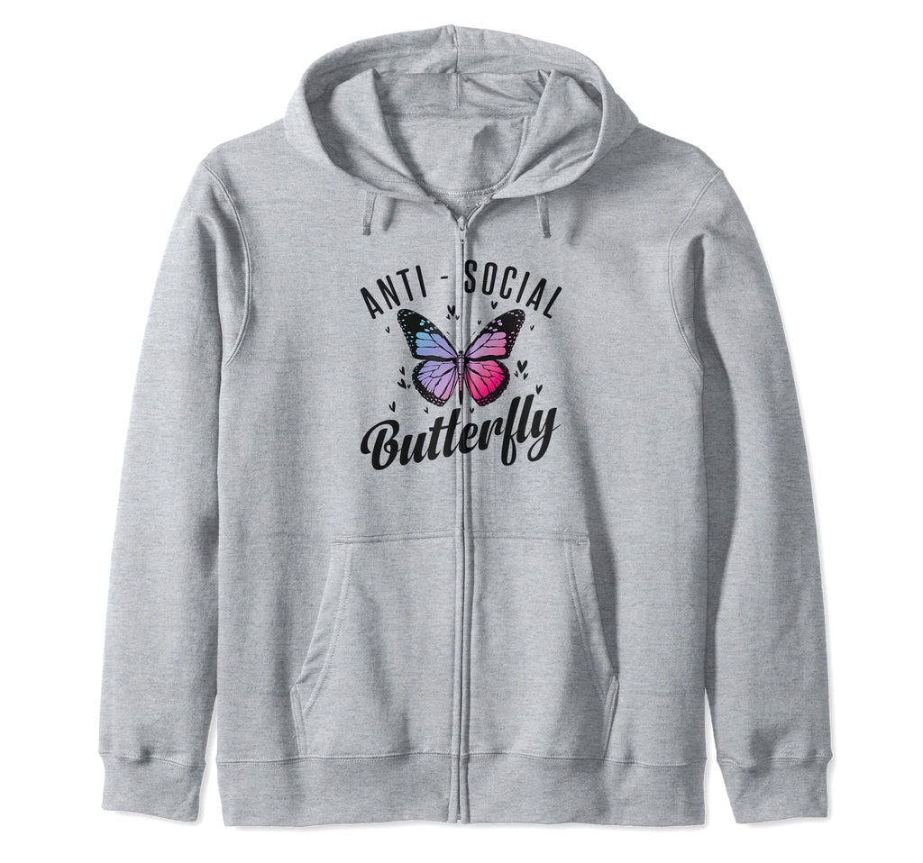 Butterfly Insects Caterpillar Sweatshirt - Aesthetic Graphic Unisex - T-Shirt, Sweatshirt, Hoodie