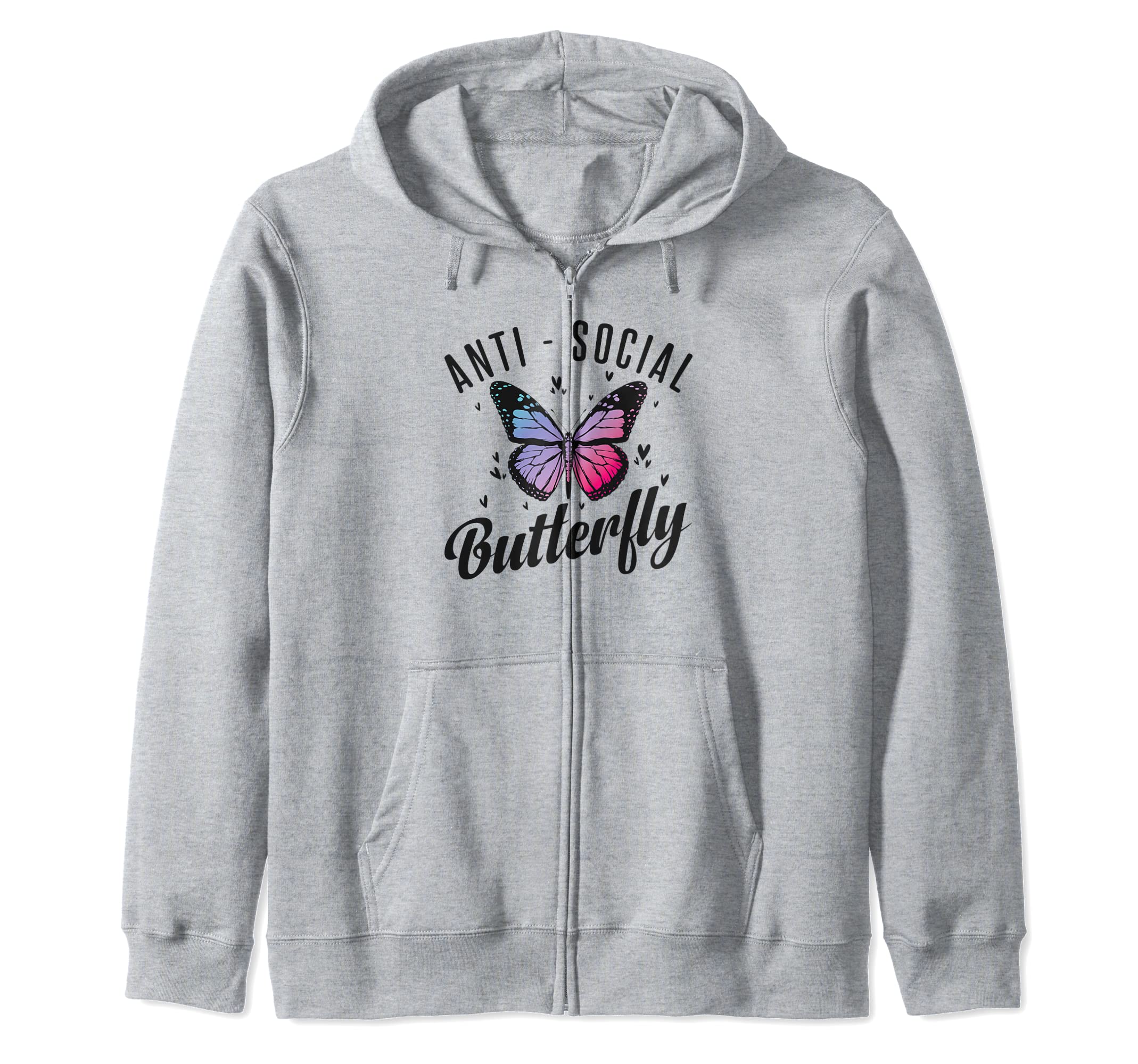 Butterfly Insects Caterpillar Sweatshirt - Aesthetic Graphic Unisex - T-Shirt, Sweatshirt, Hoodie
