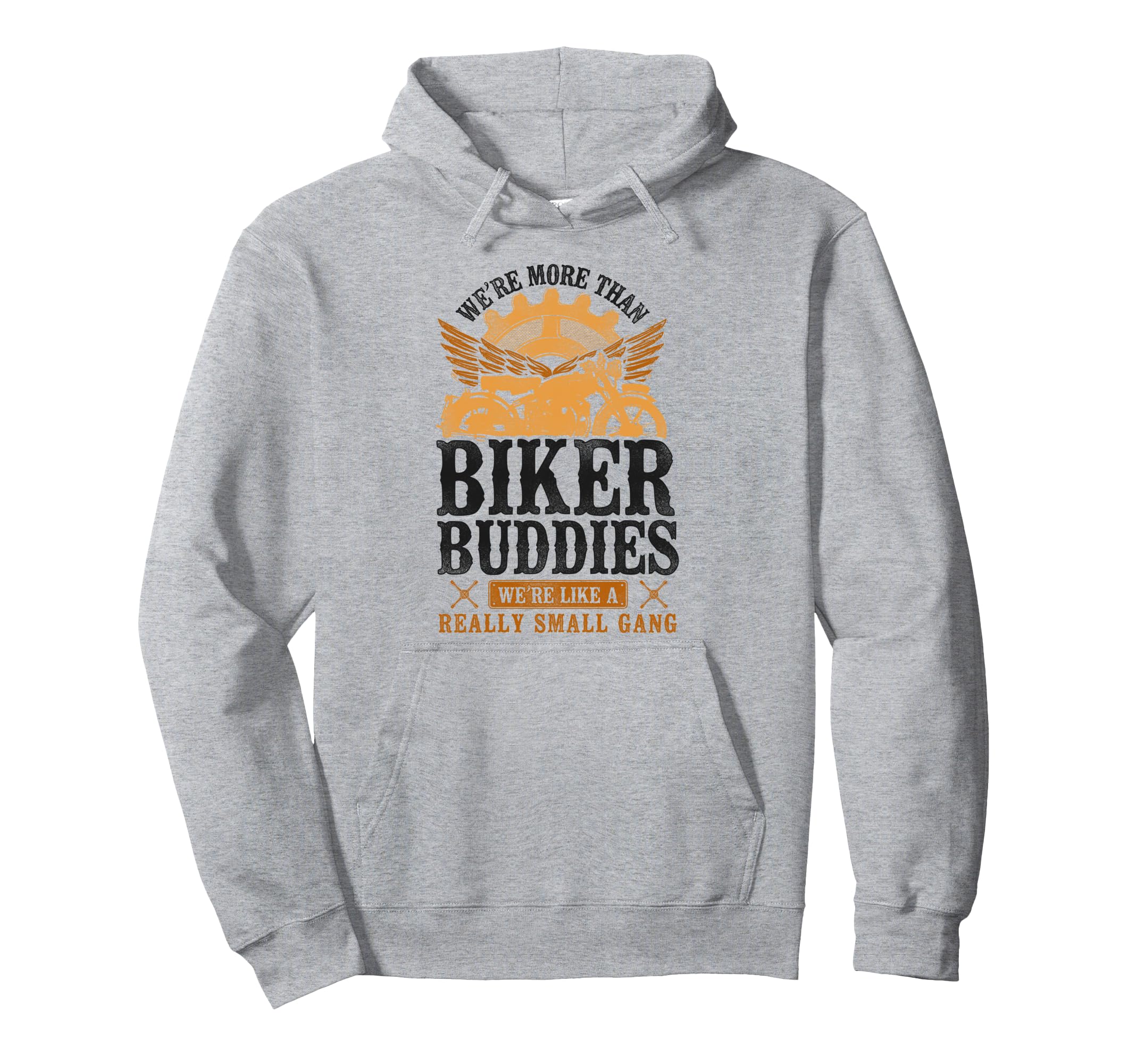 Motorcycle Biker Friends Besties Hoodie - Fun Novelty Design Unisex - T-Shirt, Sweatshirt, Hoodie