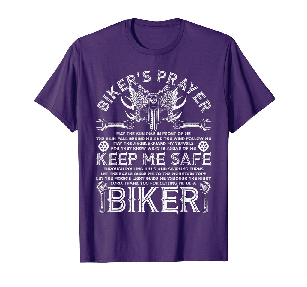 Bikers Prayer Motorcycle Biker T-Shirt - Aesthetic Graphic Men Women - T-Shirt, Sweatshirt, Hoodie