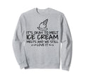 Ice Cream Melts Depression Mental Sweatshirt - Streetwear Style for Adults - T-Shirt, Sweatshirt, Hoodie
