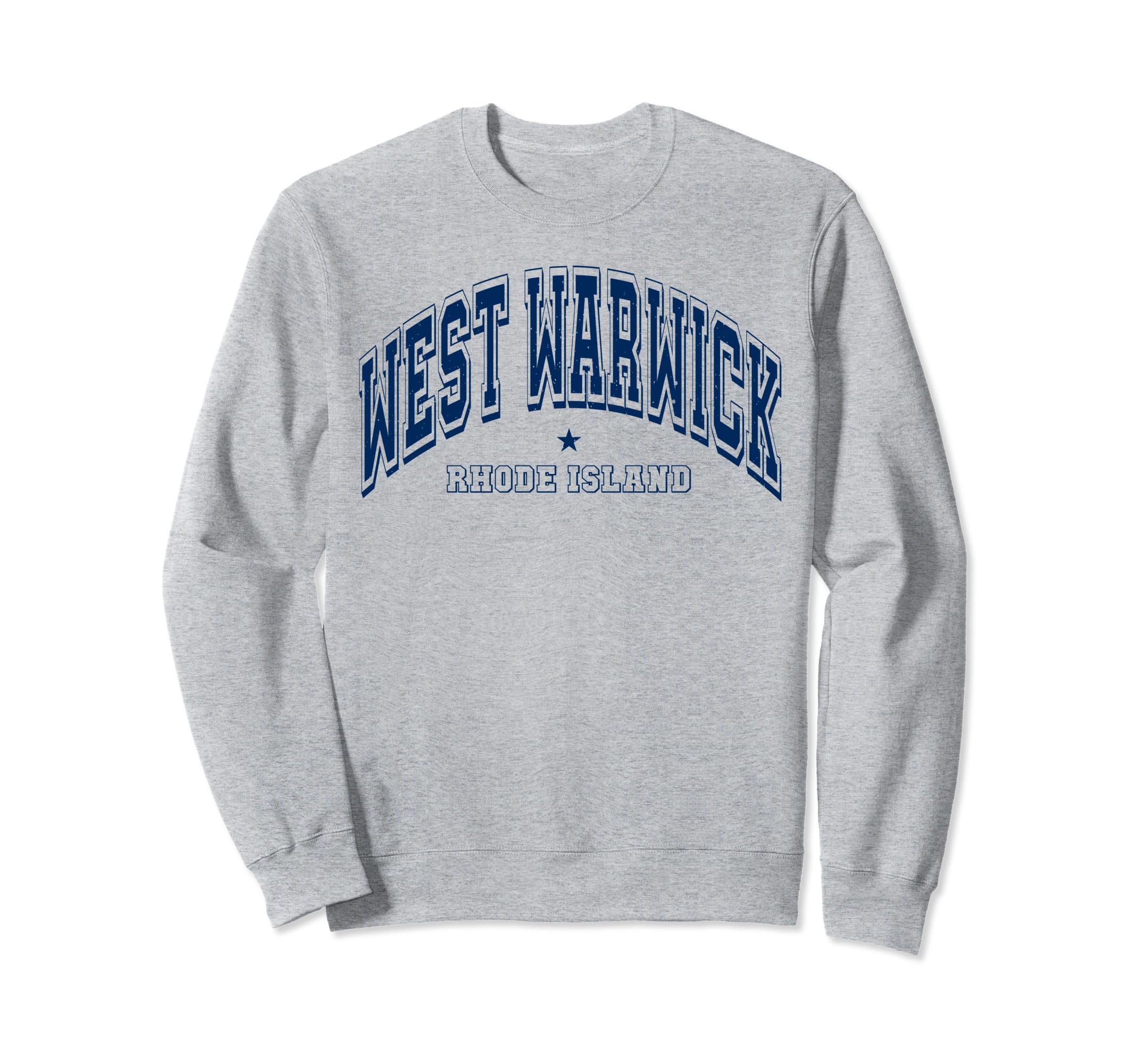 Throwback West Warwick Rhode Island Sweatshirt - Fun Novelty Design Unisex - T-Shirt, Sweatshirt, Hoodie