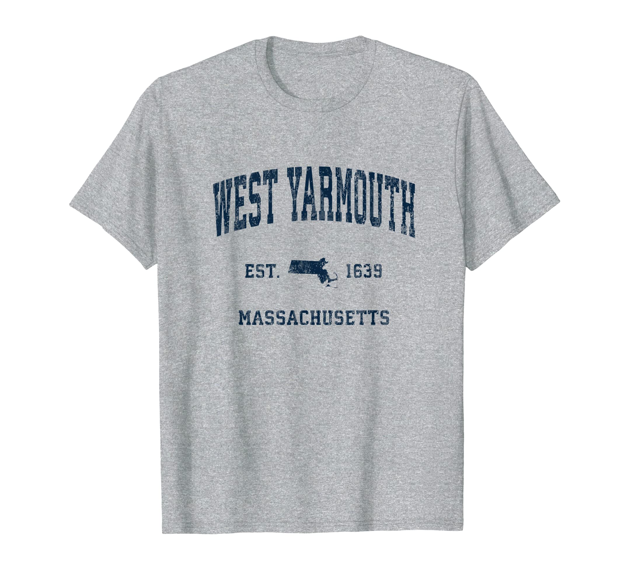 West Yarmouth Massachusetts Ma Athletic T-Shirt - Trendy Graphic Men Women - T-Shirt, Sweatshirt, Hoodie