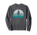 Tree Sunset 80S Outdoor Sweatshirt - Fun Novelty Design Men Women - T-Shirt, Sweatshirt, Hoodie
