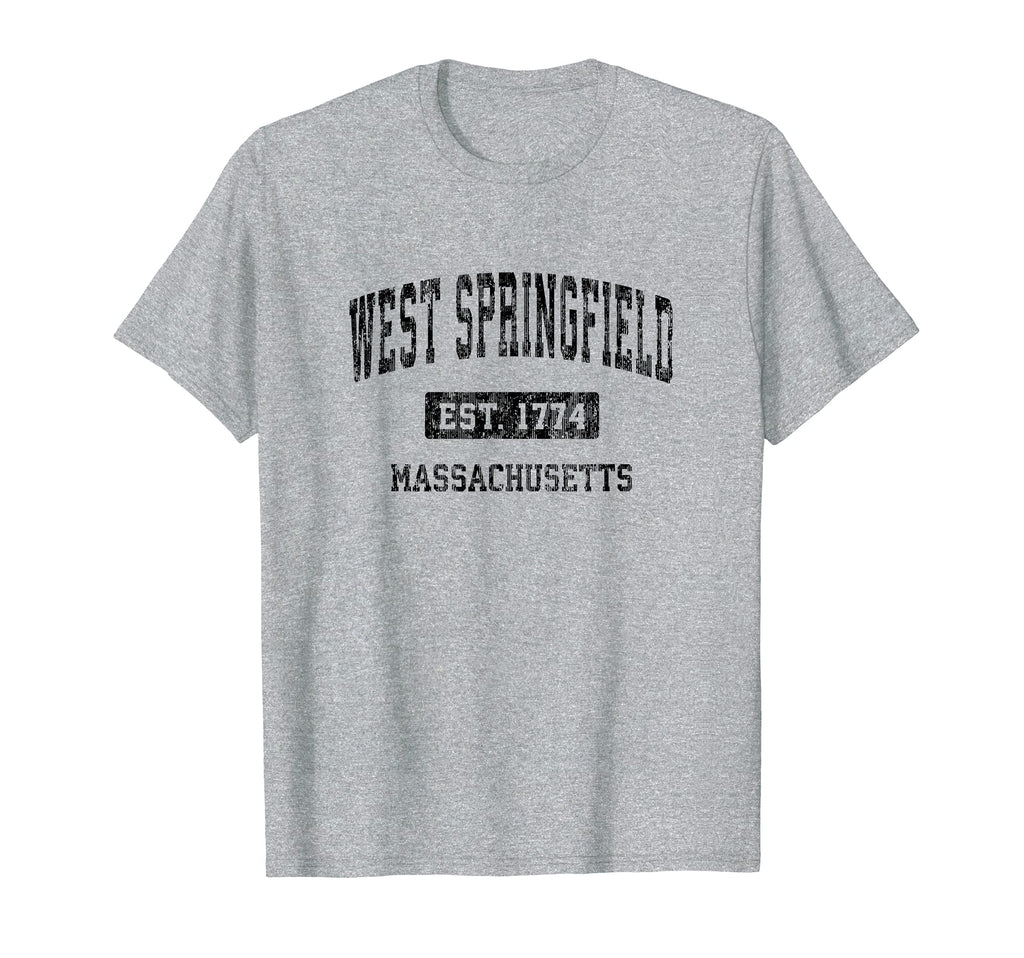West Springfield Massachusetts Ma T-Shirt - Aesthetic Graphic for Adults - T-Shirt, Sweatshirt, Hoodie