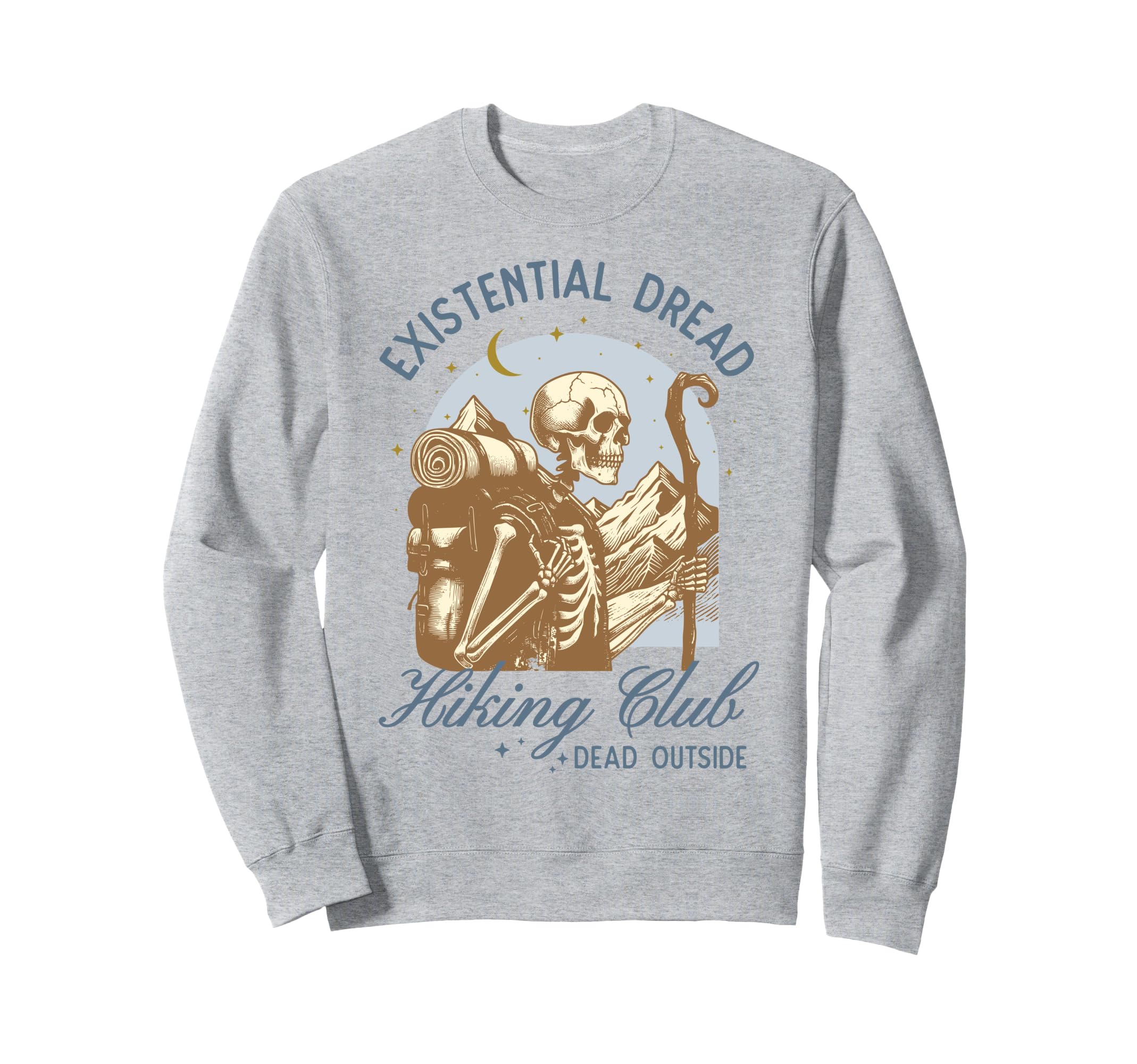Funny Introvert Hiking Club Sweatshirt - Casual Everyday Wear for Adults - T-Shirt, Sweatshirt, Hoodie