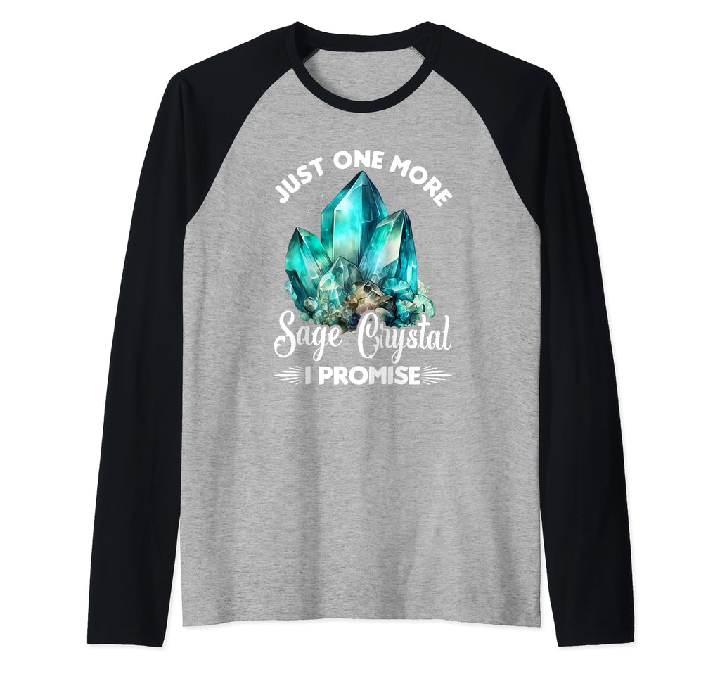 Sage Crystal Reiki Crystal Healing Stones Hoodie - Graphic Print Unisex - T-Shirt, Sweatshirt, Hoodie
