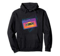 80S Cassette Tape Retrowave Synthwave Hoodie - Custom Art Print Men Women - T-Shirt, Sweatshirt, Hoodie
