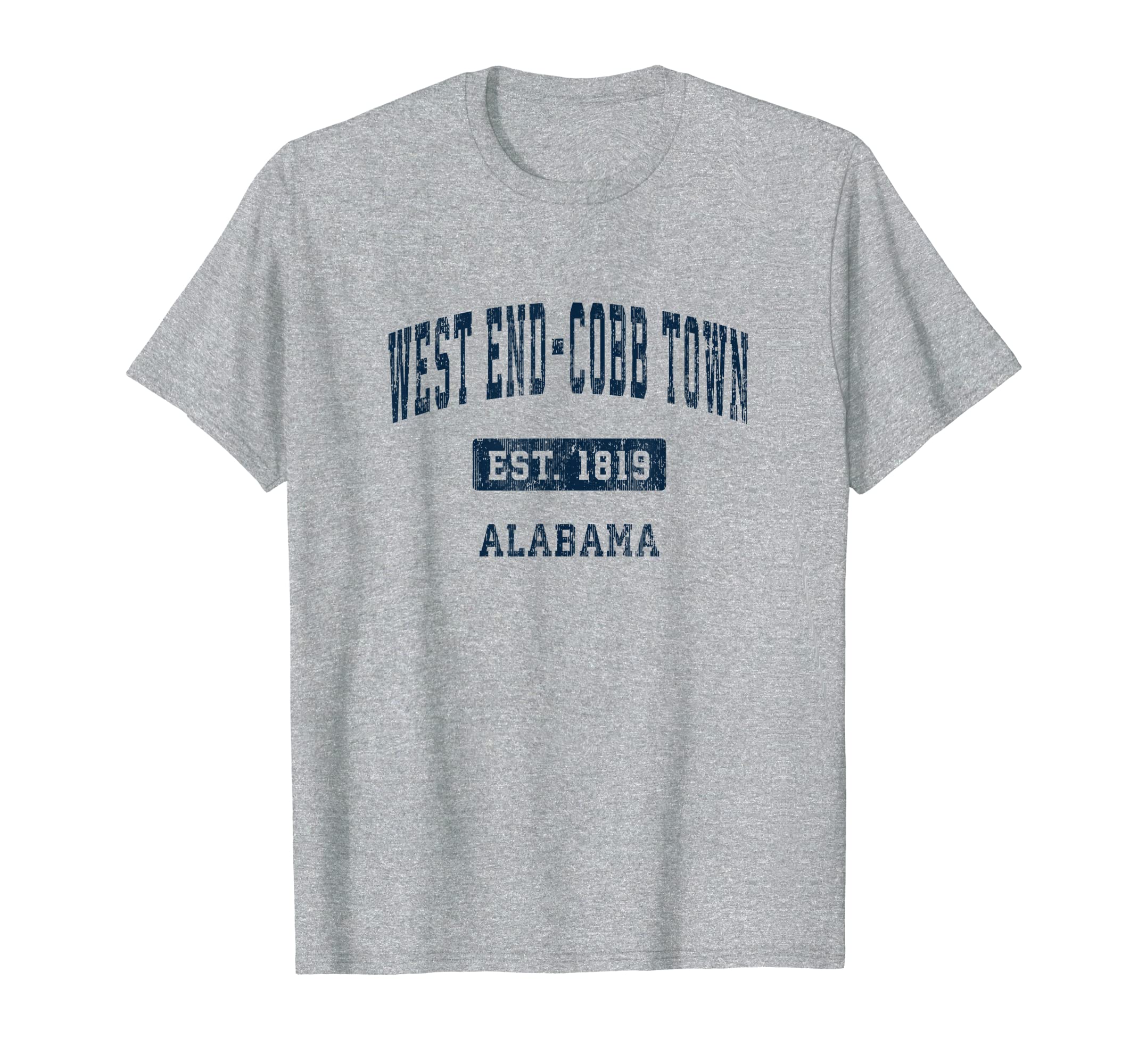 West End Cobb Town Alabama Al Sports T-Shirt - Graphic Print Men Women - T-Shirt, Sweatshirt, Hoodie