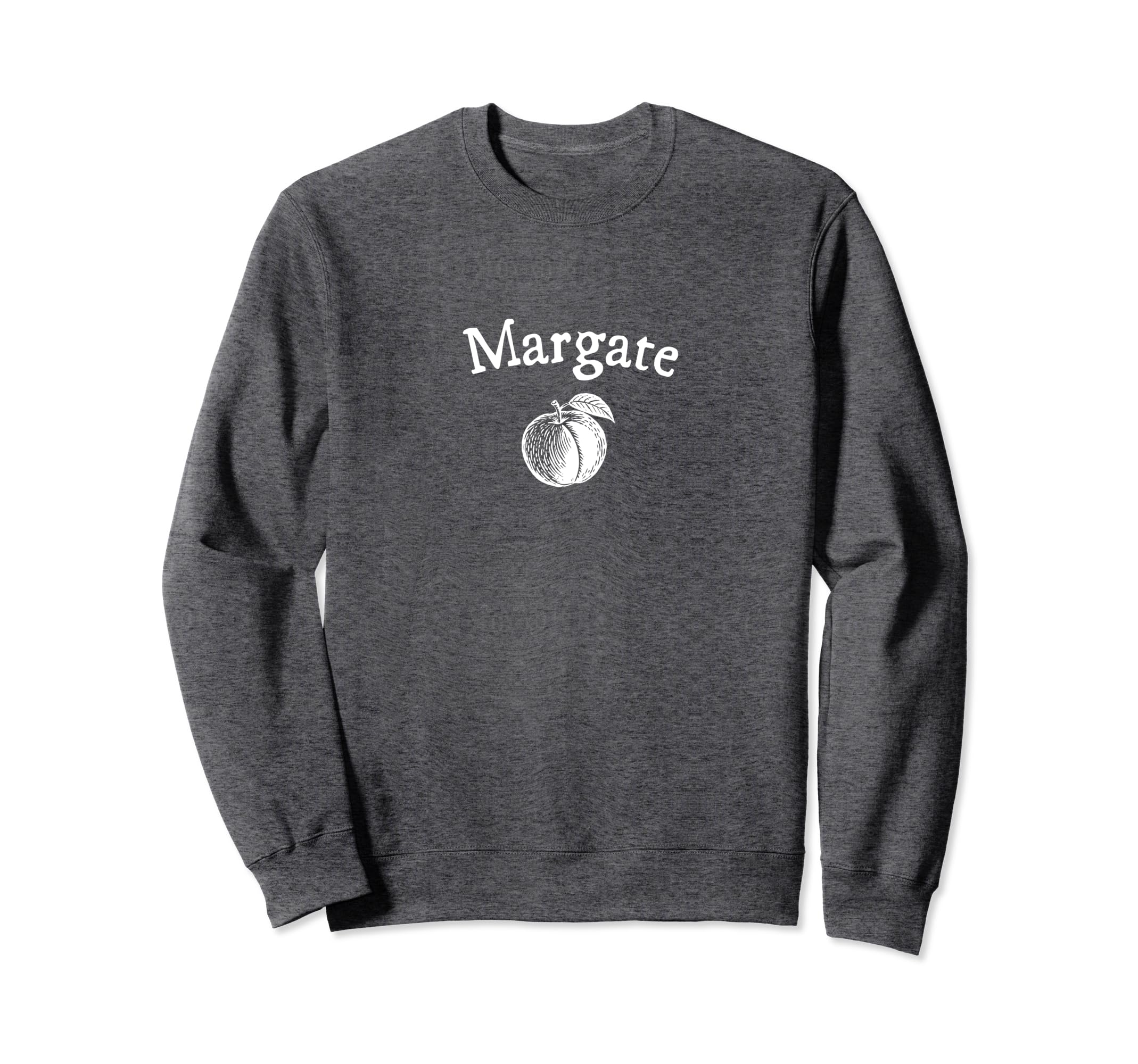 Margate Peach Minimal Art Inspired Sweatshirt - Trendy Graphic Unisex - T-Shirt, Sweatshirt, Hoodie