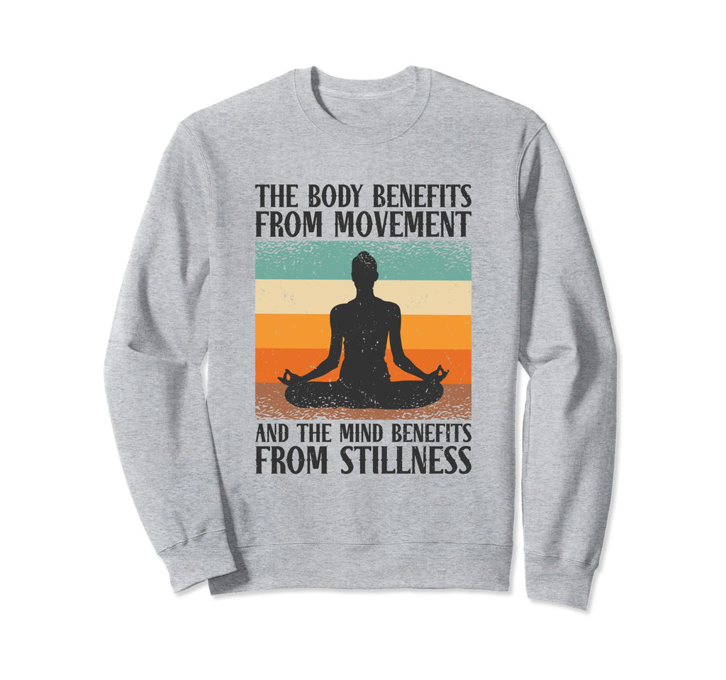 Calmness Serenity Calm Meditation Sweatshirt - Minimalist Print Men Women - T-Shirt, Sweatshirt, Hoodie