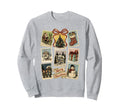 Stamp Holiday Postage Art Sweatshirt - Streetwear Style for Adults - T-Shirt, Sweatshirt, Hoodie