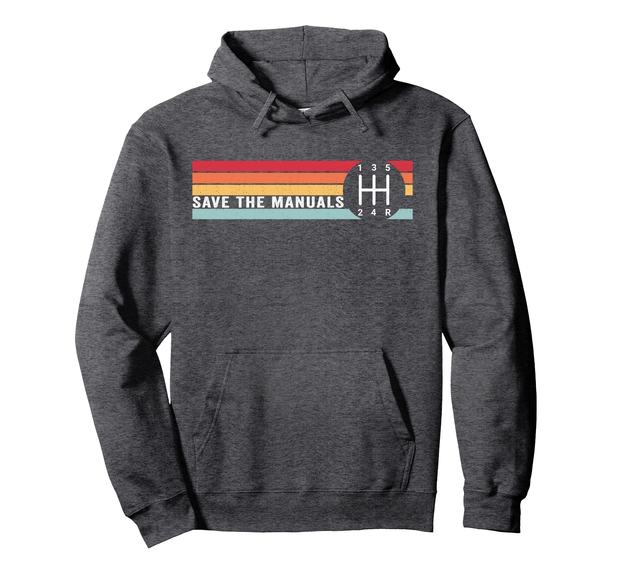Three Pedals Save Stick Manual Hoodie - Casual Everyday Wear Unisex - T-Shirt, Sweatshirt, Hoodie