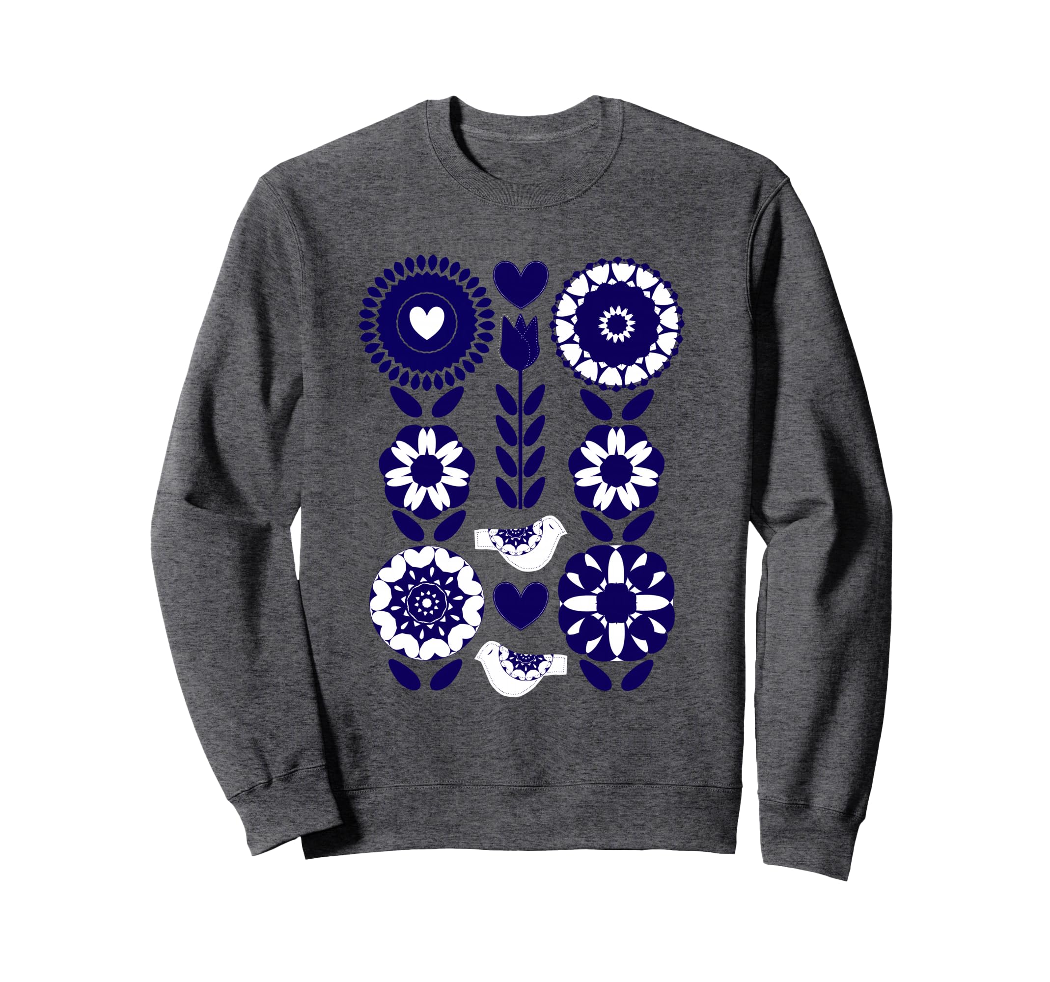 Scandinavian Nordic Hygge Floral Sweatshirt - Streetwear Style Men Women - T-Shirt, Sweatshirt, Hoodie