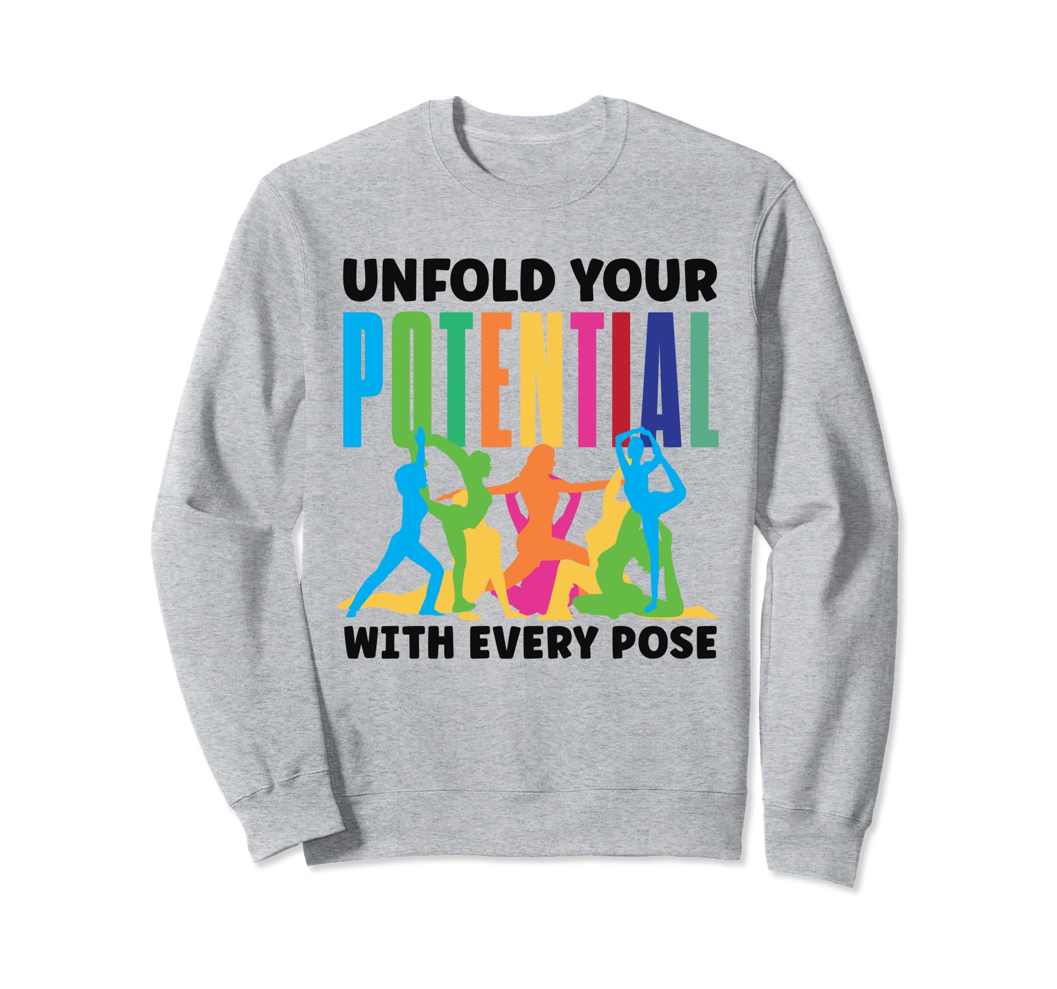 Morning Meditation Bliss Yoga Sweatshirt - Casual Everyday Wear for Adults - T-Shirt, Sweatshirt, Hoodie