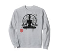 Yoga Zen Japan Kanji Art Sweatshirt - Aesthetic Graphic for Adults - T-Shirt, Sweatshirt, Hoodie