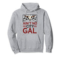 Western Country Cowgirl Hoodie - Casual Everyday Wear Men Women - T-Shirt, Sweatshirt, Hoodie