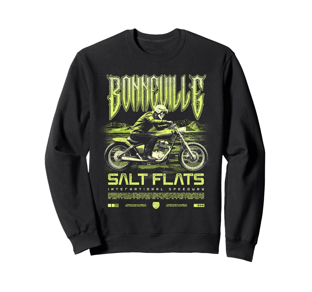 Bonneville Salt Flats Sweatshirt - Casual Everyday Wear Men Women - T-Shirt, Sweatshirt, Hoodie