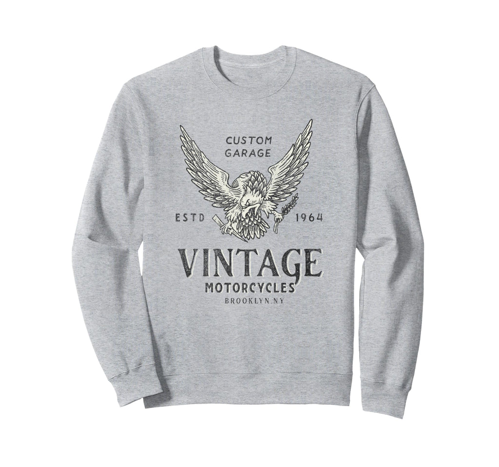 Custom Garage Motorcycles Brooklyn Ny Sweatshirt - Streetwear Style Unisex - T-Shirt, Sweatshirt, Hoodie