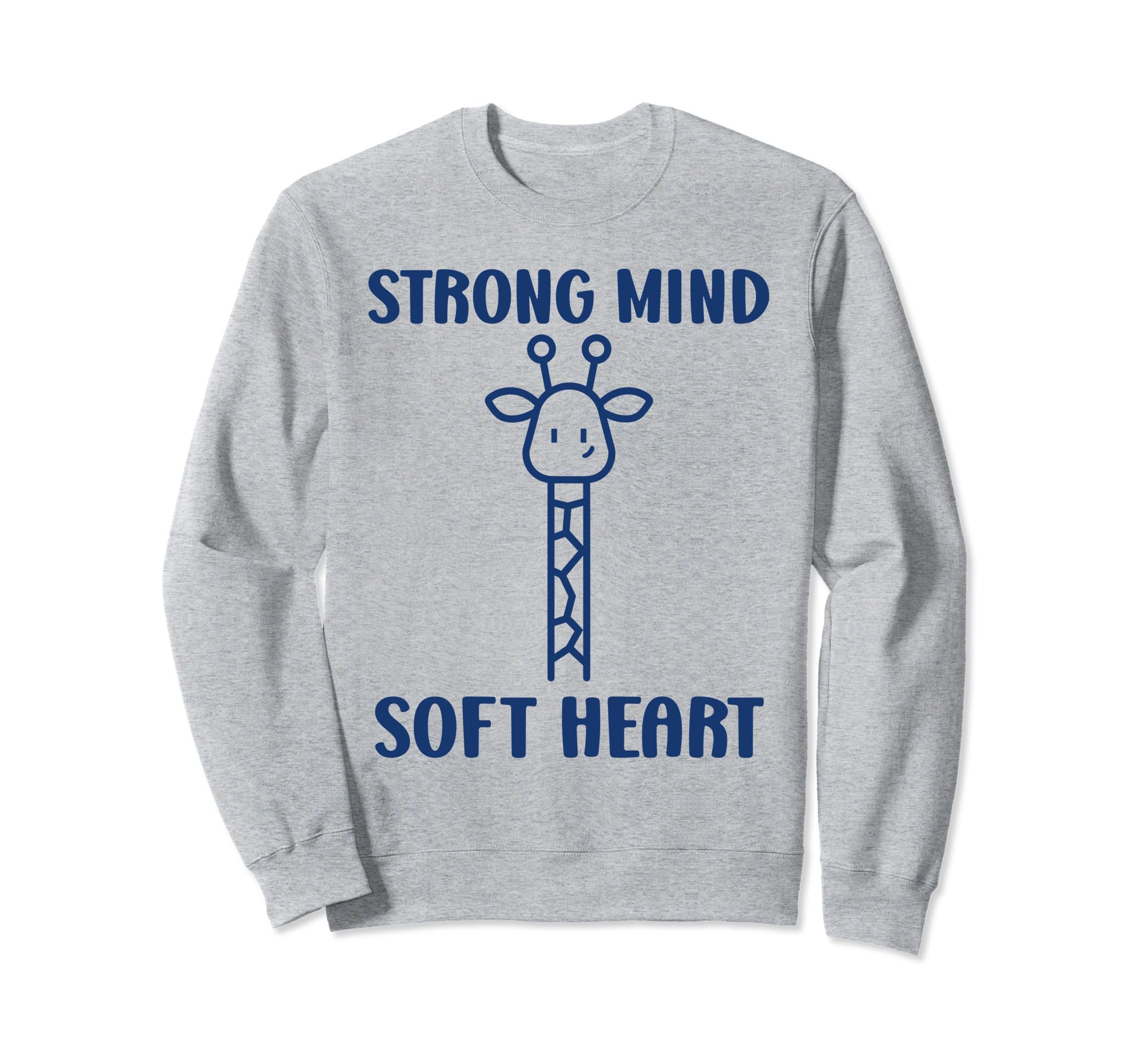 Animal Strong Mind Soft Heart Mental Sweatshirt - Graphic Print for Adults - T-Shirt, Sweatshirt, Hoodie