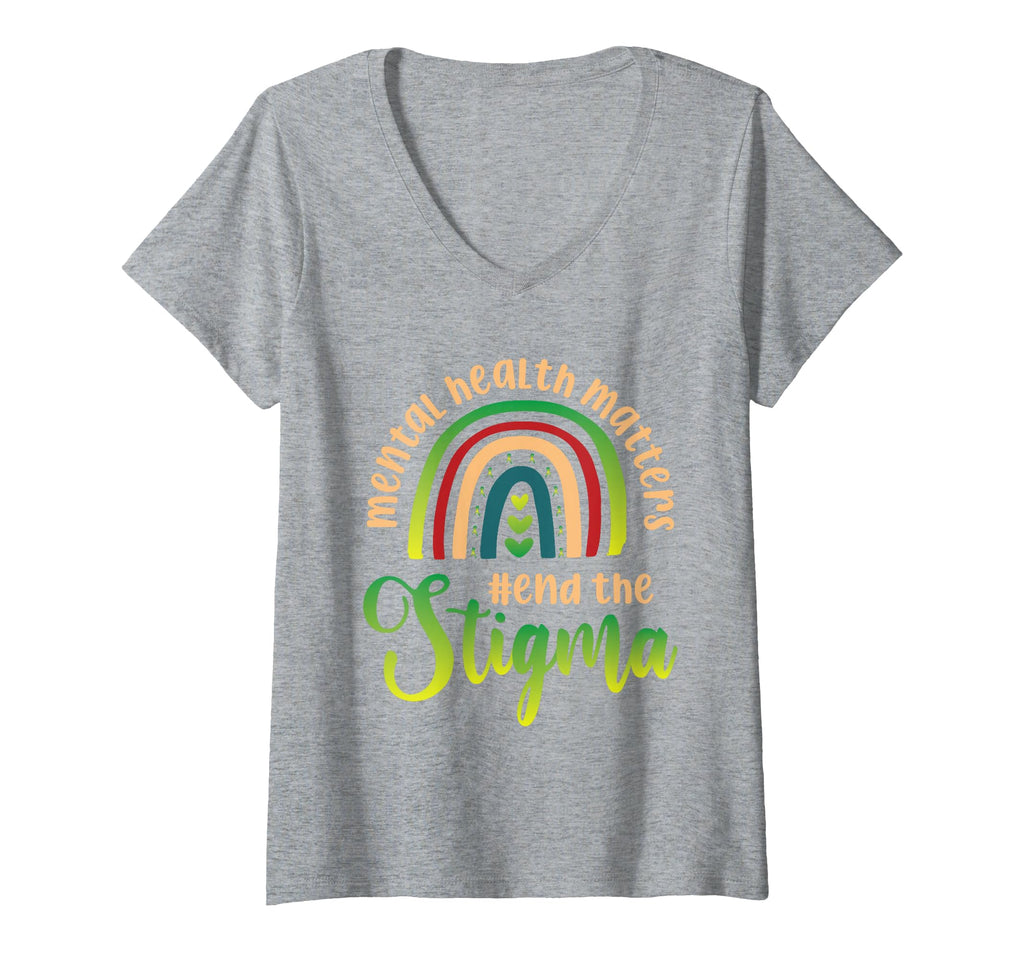 Womens Mental Health Matters End T-Shirt - Minimalist Print for Adults - T-Shirt, Sweatshirt, Hoodie