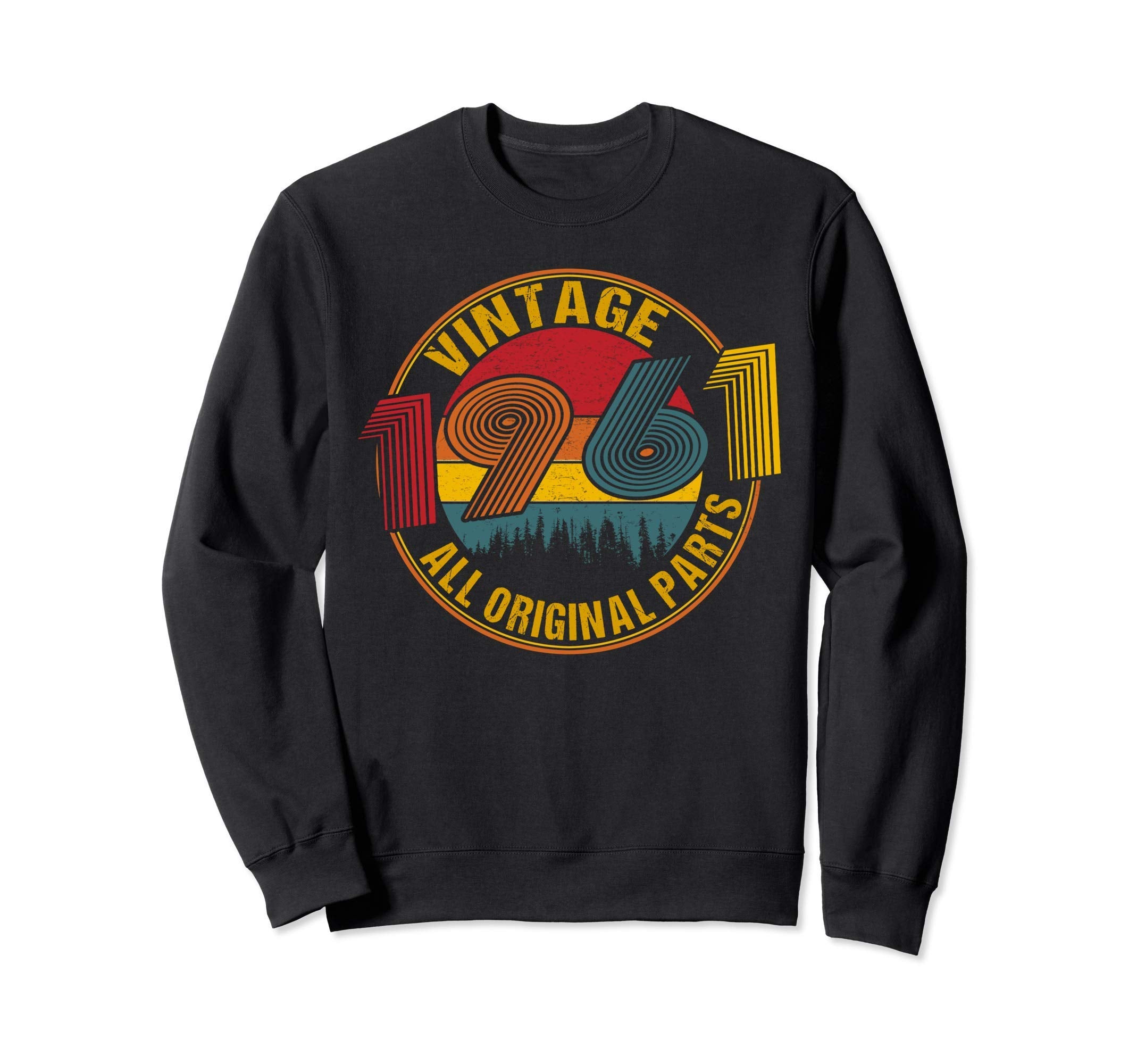 Born 1961 Birthday Celebration Sunset Sweatshirt - Trendy Graphic Men Women - T-Shirt, Sweatshirt, Hoodie