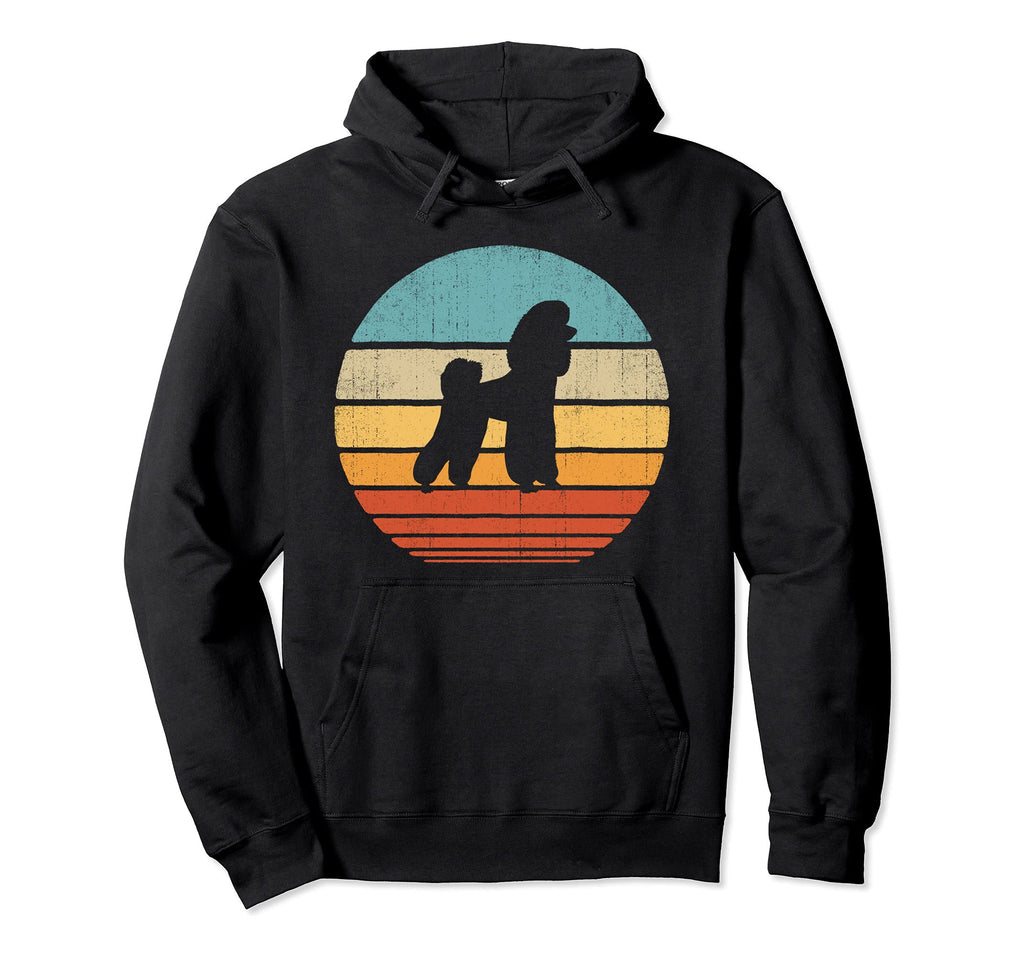 Poodle 60S 70S Sunset Dog Lovers Hoodie - Aesthetic Graphic Unisex - T-Shirt, Sweatshirt, Hoodie