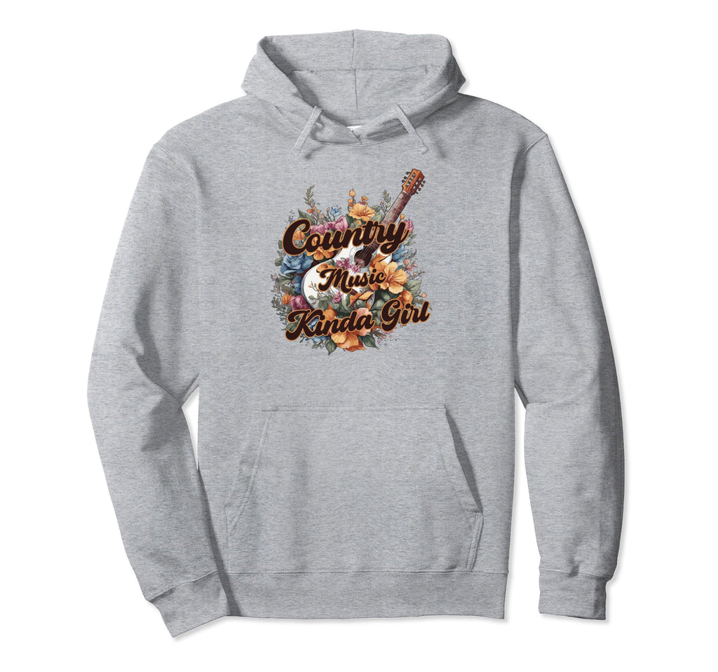 Country Music Kinda Guitar Western Hoodie - Unique Graphic Men Women - T-Shirt, Sweatshirt, Hoodie