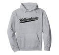Nottingham England Cursive 1970S Swoosh Hoodie - Unique Graphic for Adults - T-Shirt, Sweatshirt, Hoodie