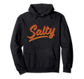Word That Say Salty Summer Break Beach Hoodie - Aesthetic Graphic Unisex - T-Shirt, Sweatshirt, Hoodie