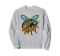 Antisocial Butterfly Funny Housefly Sweatshirt - Graphic Print Men Women - T-Shirt, Sweatshirt, Hoodie