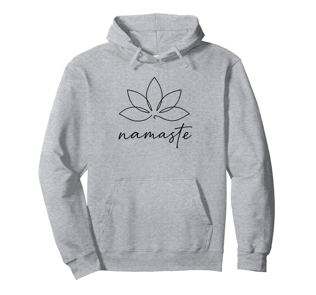 Minimalist Lotus Meditation Mindfulness Hoodie - Graphic Print for Adults - T-Shirt, Sweatshirt, Hoodie