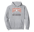 Raised 90S Country Music Leopard Hoodie - Minimalist Print Men Women - T-Shirt, Sweatshirt, Hoodie