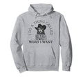 Western Rebel Hoodie - Casual Everyday Wear Men Women - T-Shirt, Sweatshirt, Hoodie