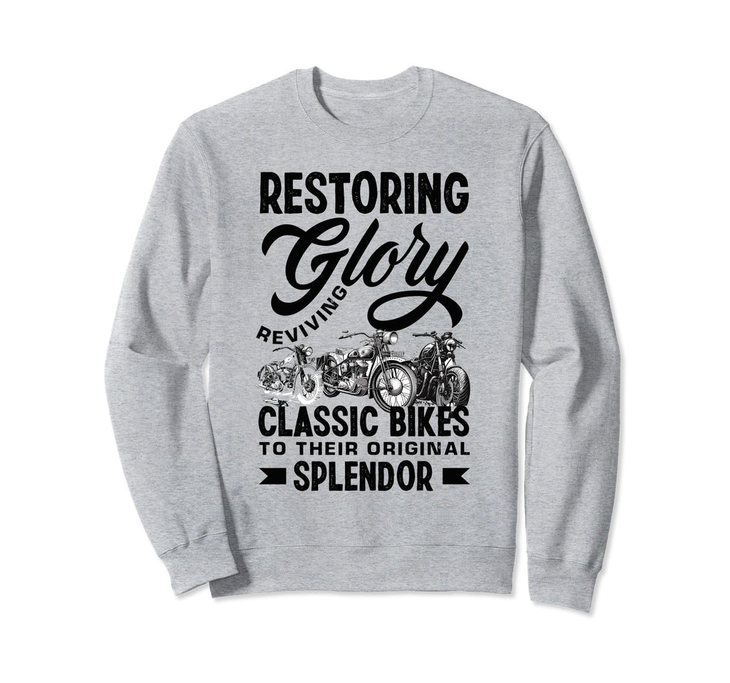 Motorcycle Enthusiast Ride Sweatshirt - Casual Everyday Wear Men Women - T-Shirt, Sweatshirt, Hoodie