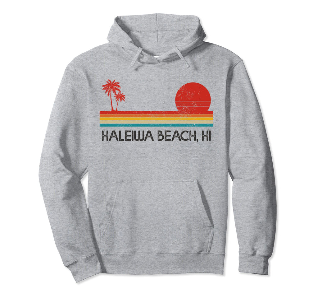 Haleiwa Beach Hawaii Surf Surfer Hoodie - Custom Art Print for Adults - T-Shirt, Sweatshirt, Hoodie