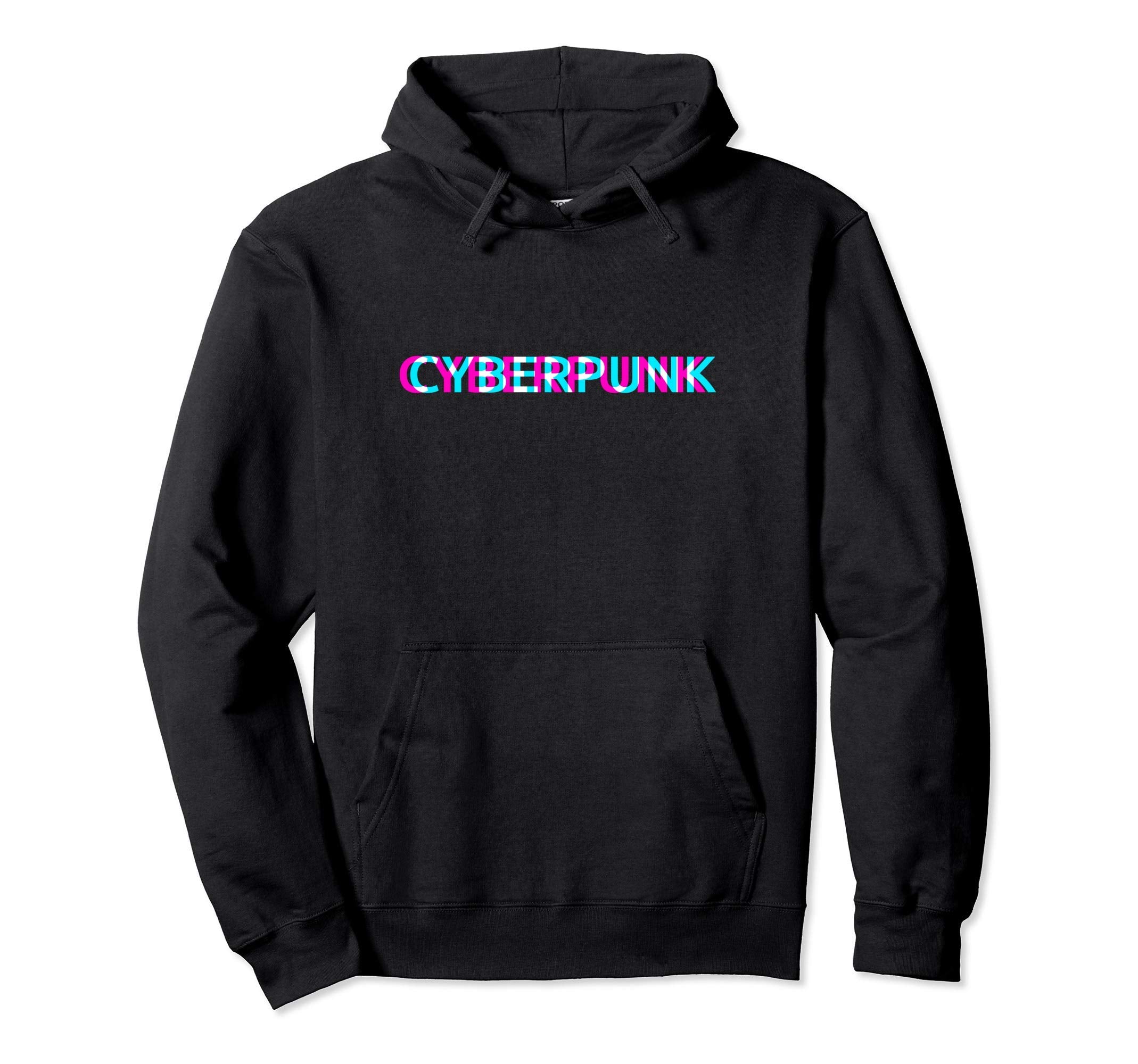 Cyberpunk Vaporwave Outrun Retrowave Hoodie - Custom Art Print for Adults - T-Shirt, Sweatshirt, Hoodie
