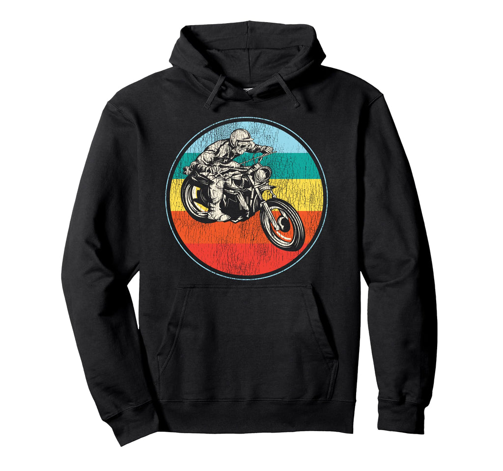 Motorcycle Biker Hoodie - Graphic Print for Adults - T-Shirt, Sweatshirt, Hoodie